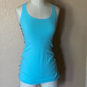 Lululemon Athletica Blue Turquoise Tank Top